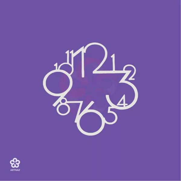 استیکر رینگ اعداد ساعت در 6 سایز