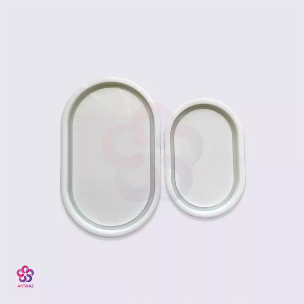 قالب دایره و بیضی لبه دار